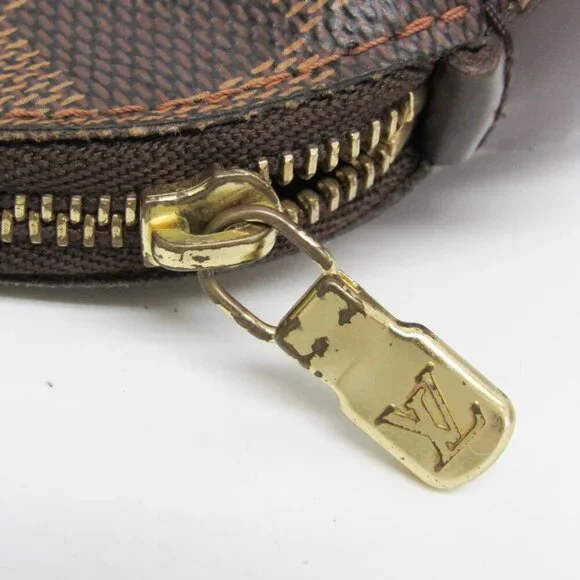 LOUIS VUITTON Brown Damier Pouch - Picture 8 of 13